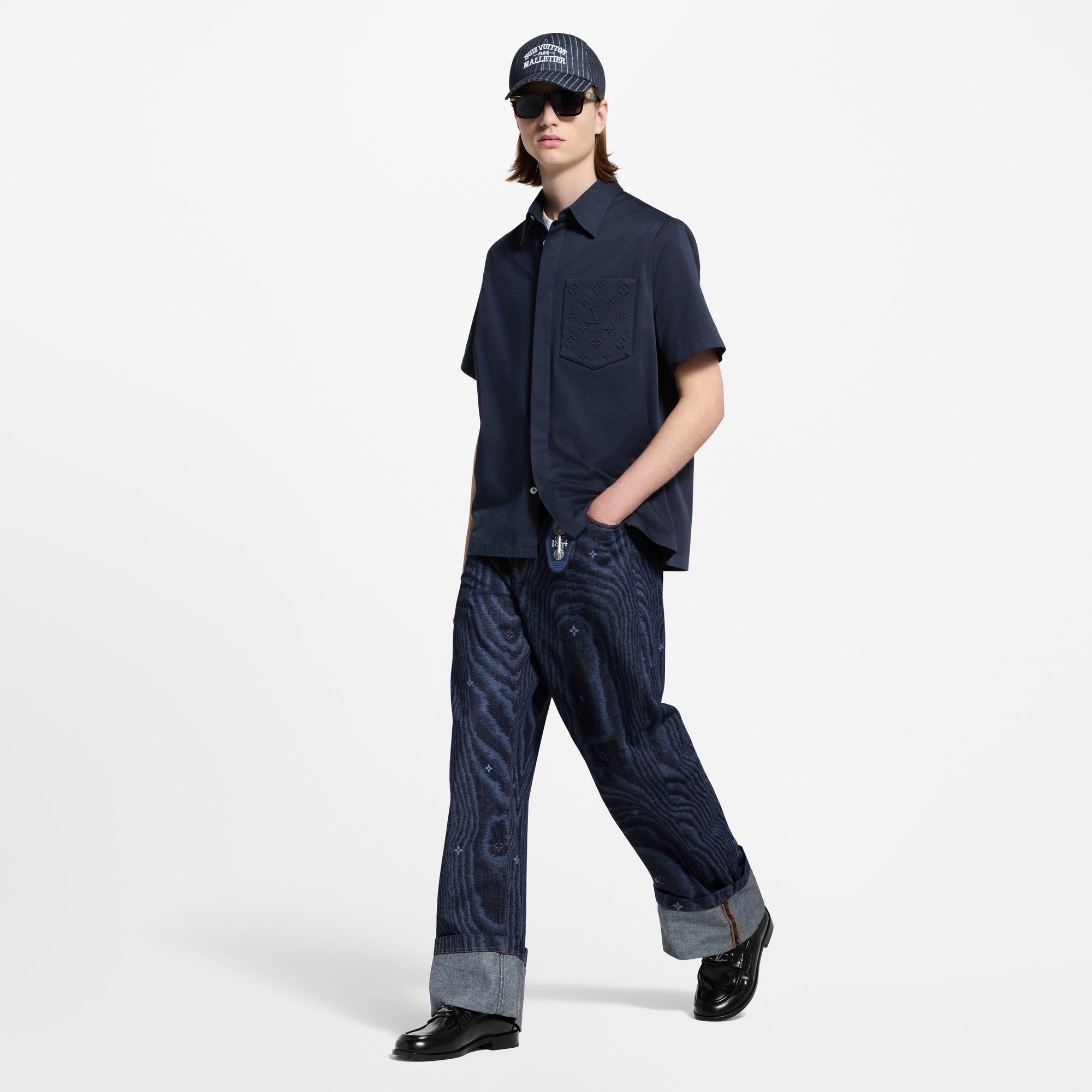 ルイヴィトン　モノグラム ポケット ショートスリーブシャツ Monogram Pocket Short-Sleeved Shirt - Men - Ready-to-Wear